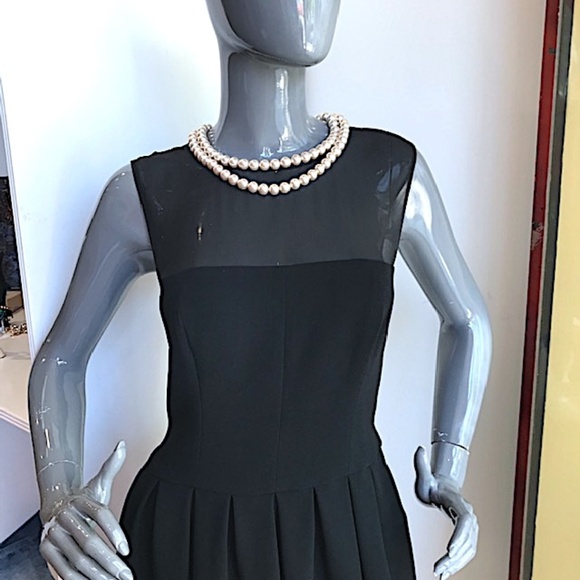 MOSCHINO CHEAP AND CHIC Sleeveless Dress w/ Pearl Collar NWOT/sz 10 - Picture 7 of 16